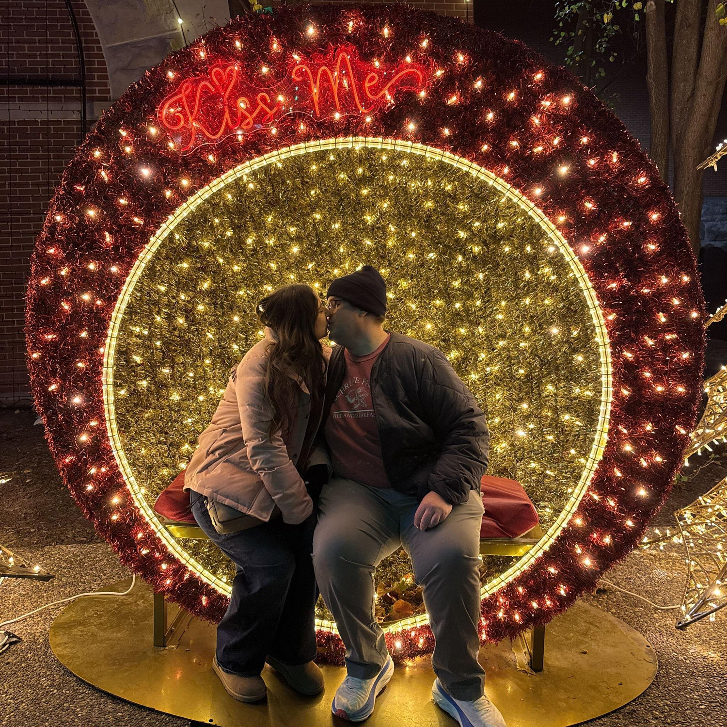 Christmas engaged