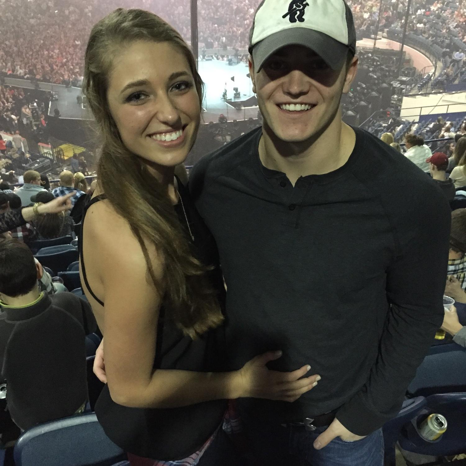 First Eric Church concert together