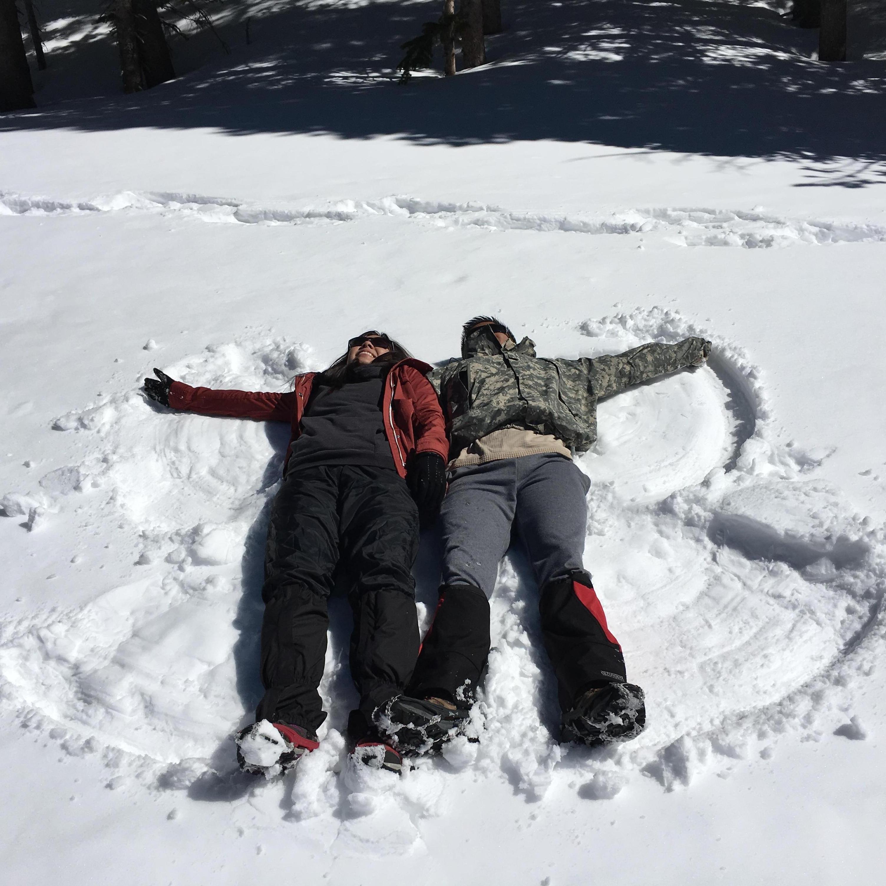 Double Snow Angel