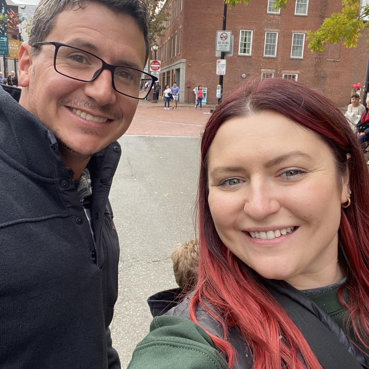 In Salem for spooky season!
