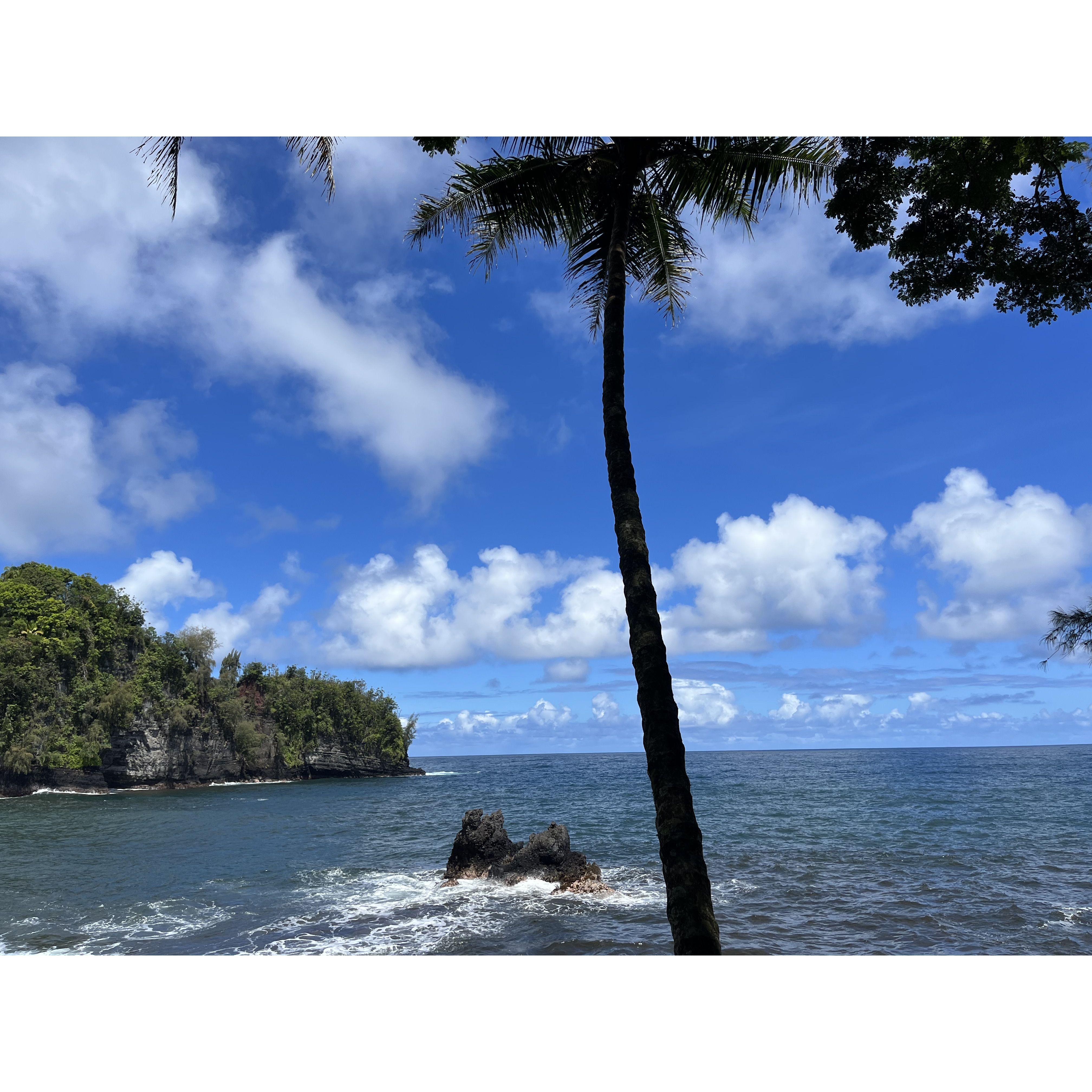 Amazing sea and sky in Hawaii.