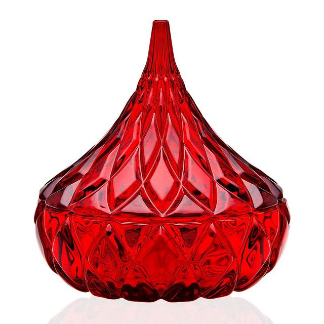 Godinger Candy Dish, Red Hershey's Kiss Box