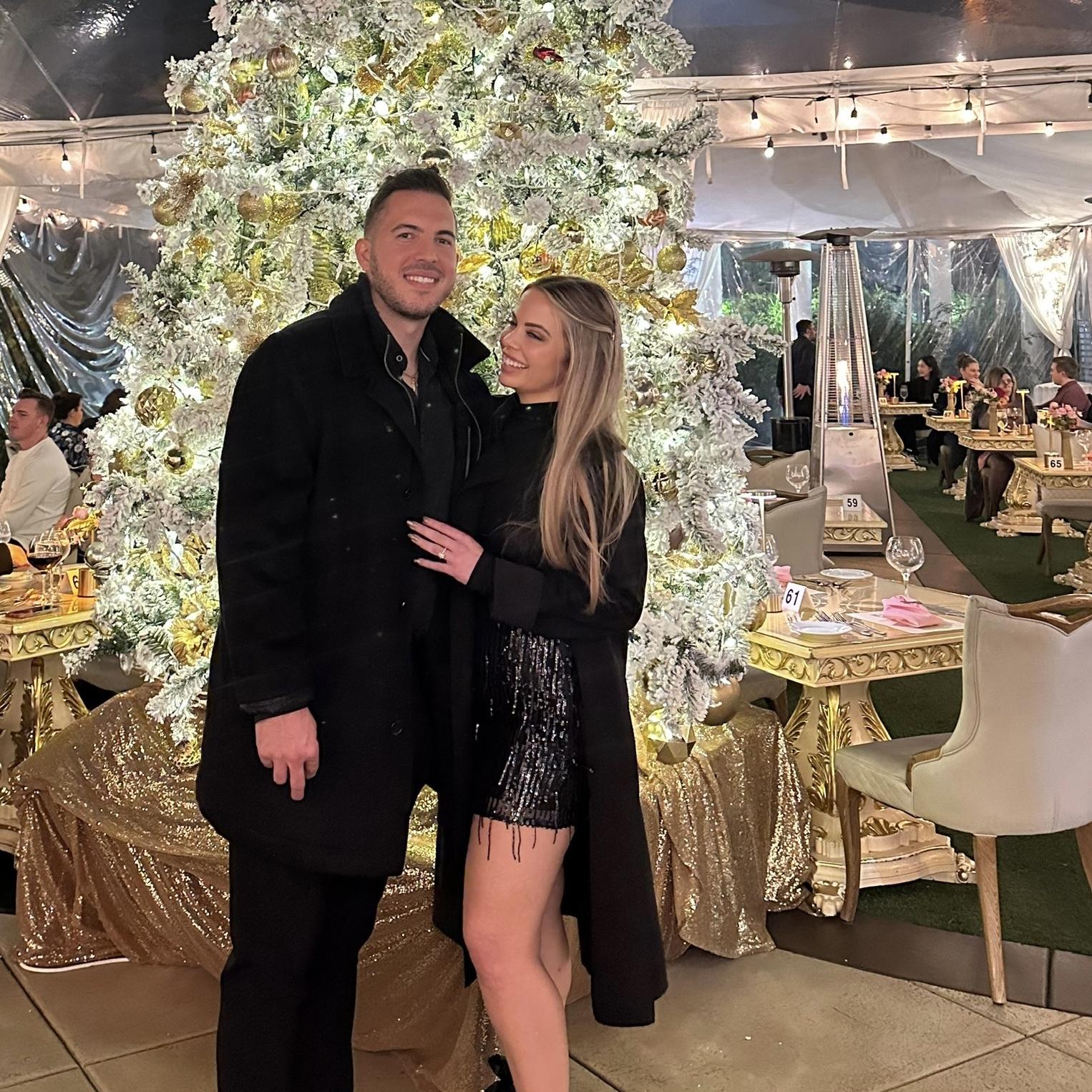 12-31-23 the night we got engaged!