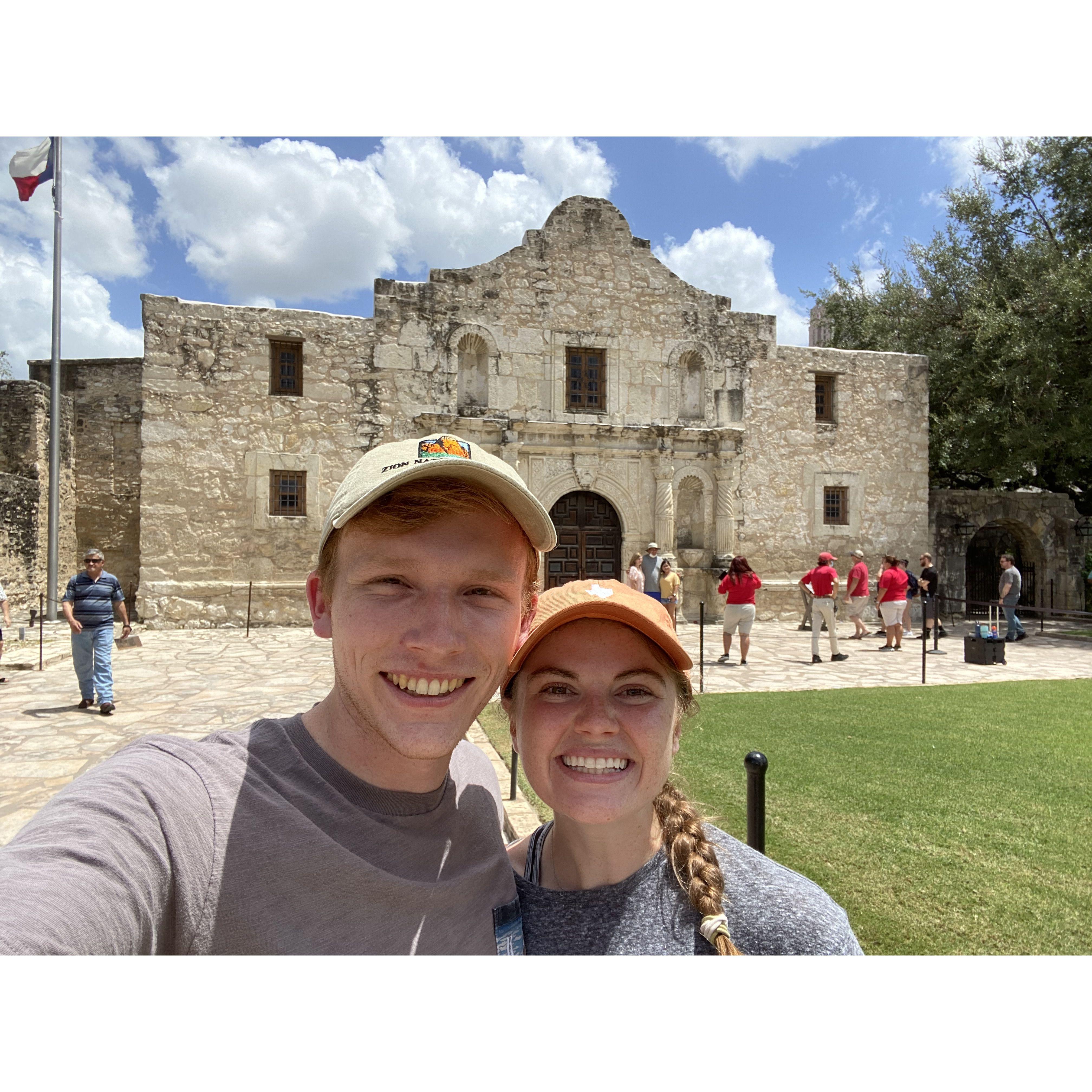 Trip to visit the Alamo
