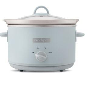 Crockpot® Manual Design Series 4.5 Quart Slow Cooker, Light Blue