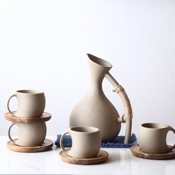 Rustic style Pottery Water Jug