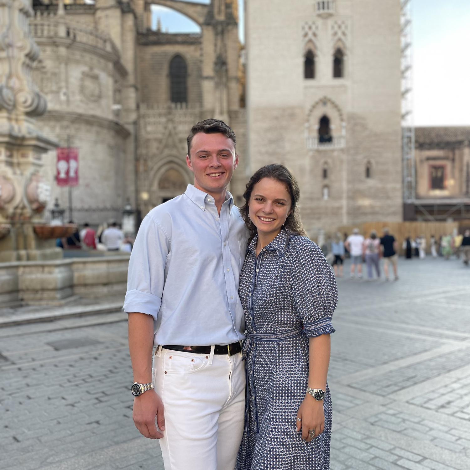 Dancing the night away in Seville, Spain.