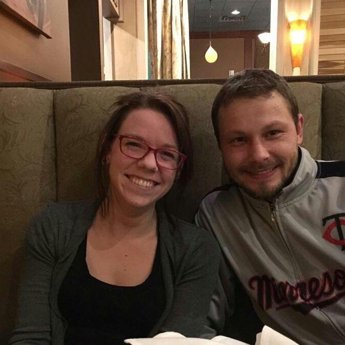 Our first picture together, Grandma Sue captured this one while visiting us after we moved to Sioux Falls