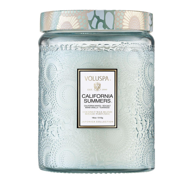Voluspa California Summers Large Jar Candle, 18 oz.