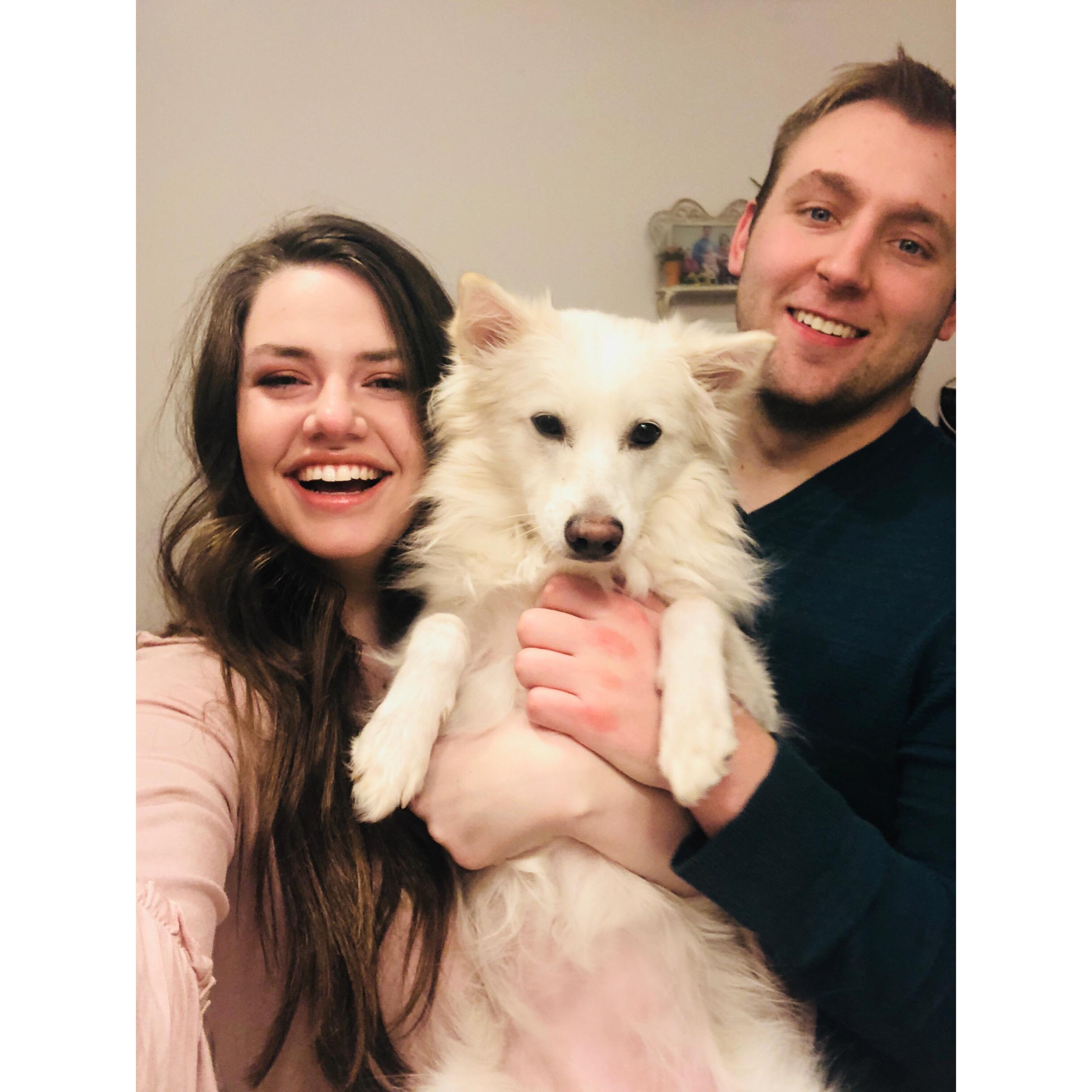Our happy family in January 2018