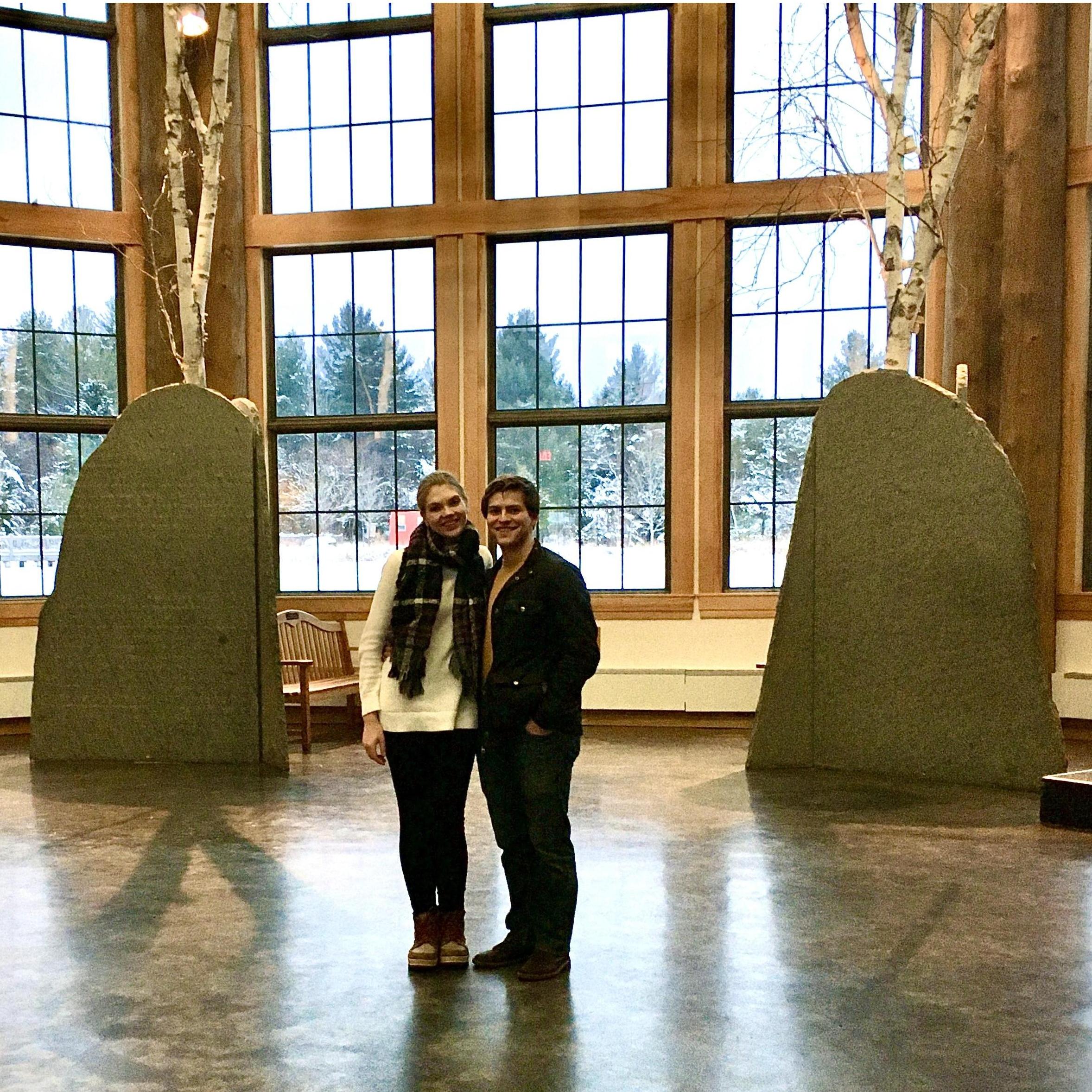 We can't wait to celebrate being husband and wife here!