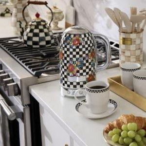 MacKenzie-Childs Courtly Flower Market Electric Kettle