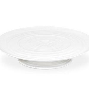 Portmeirion Sophie Conran White Footed Cake Plate