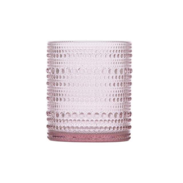 D&V® by Fortessa® Jupiter Double Old Fashioned Glasses in Pink (Set of 6)