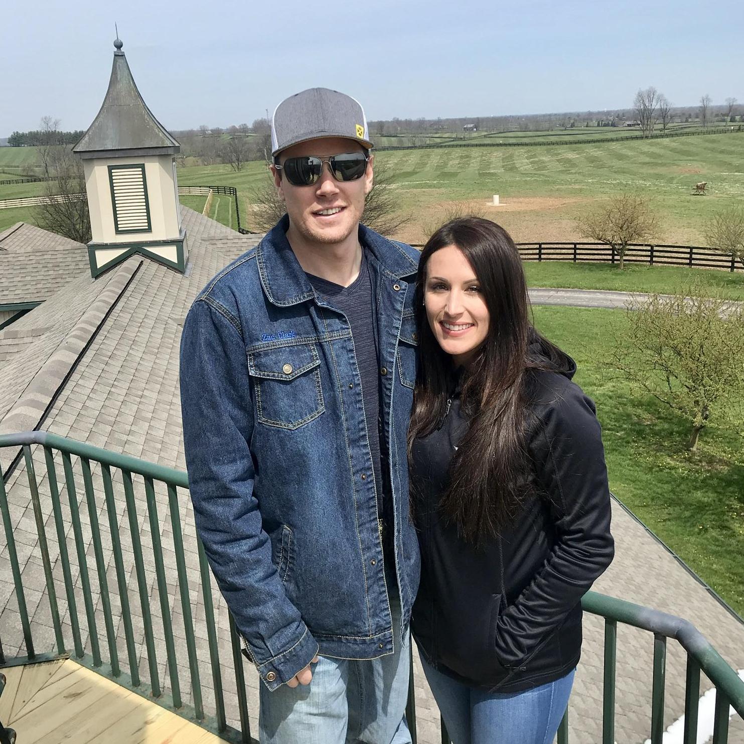 This was taken the first time I ever met Zac’s sister, Mandy and her family. We toured Winstar Farm and had such a great time getting to know each other. I also saw how great of an uncle Zac is ❤️.
