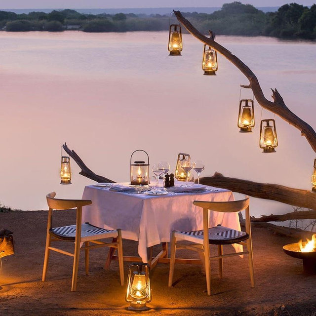 Moonlit Dinner in The Bush