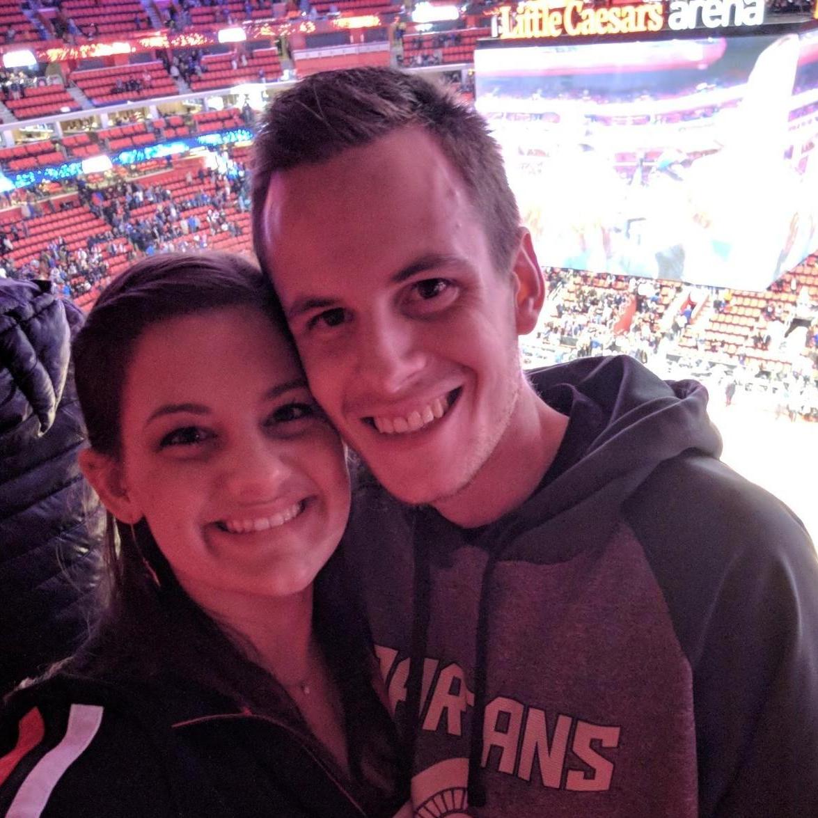 First game at Little Caesar's Arena