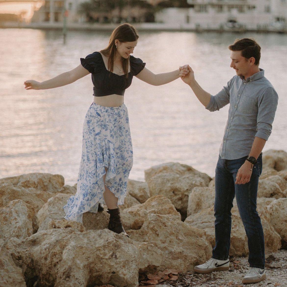 Photoshoot 2 weeks before he proposed