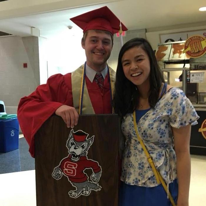 Nick's graduation! May 2018