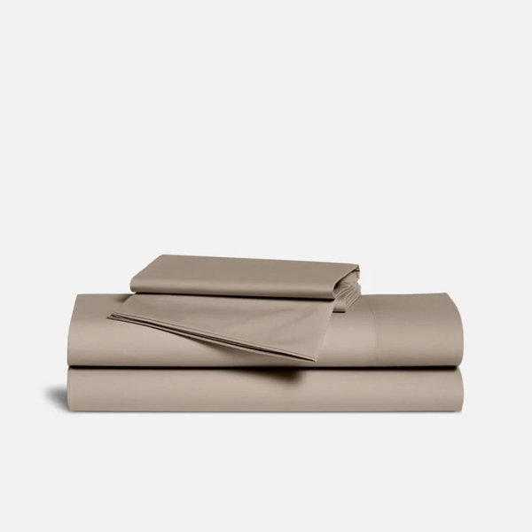 Classic Percale Core Sheet Set - color OAK - Queen