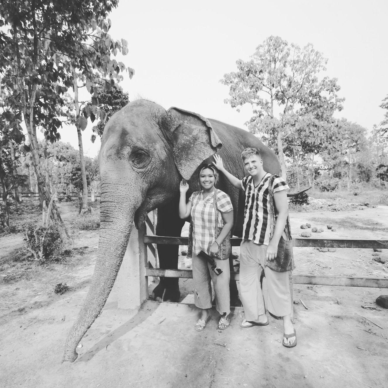 First time in Thailand together (also meeting Pamela Joy's family) 🐘 March 2023