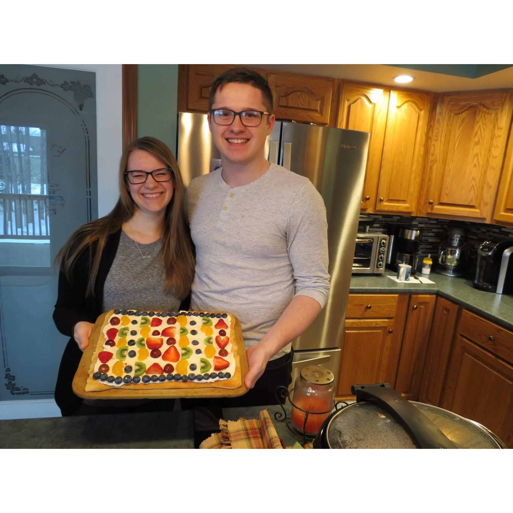 April 2nd, 2018. Korissa went up to Maine for spring break to meet Colby's family.