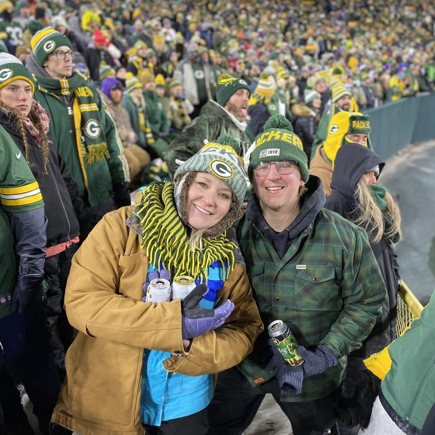 Sideline Packer tickets for the coldest game of the year