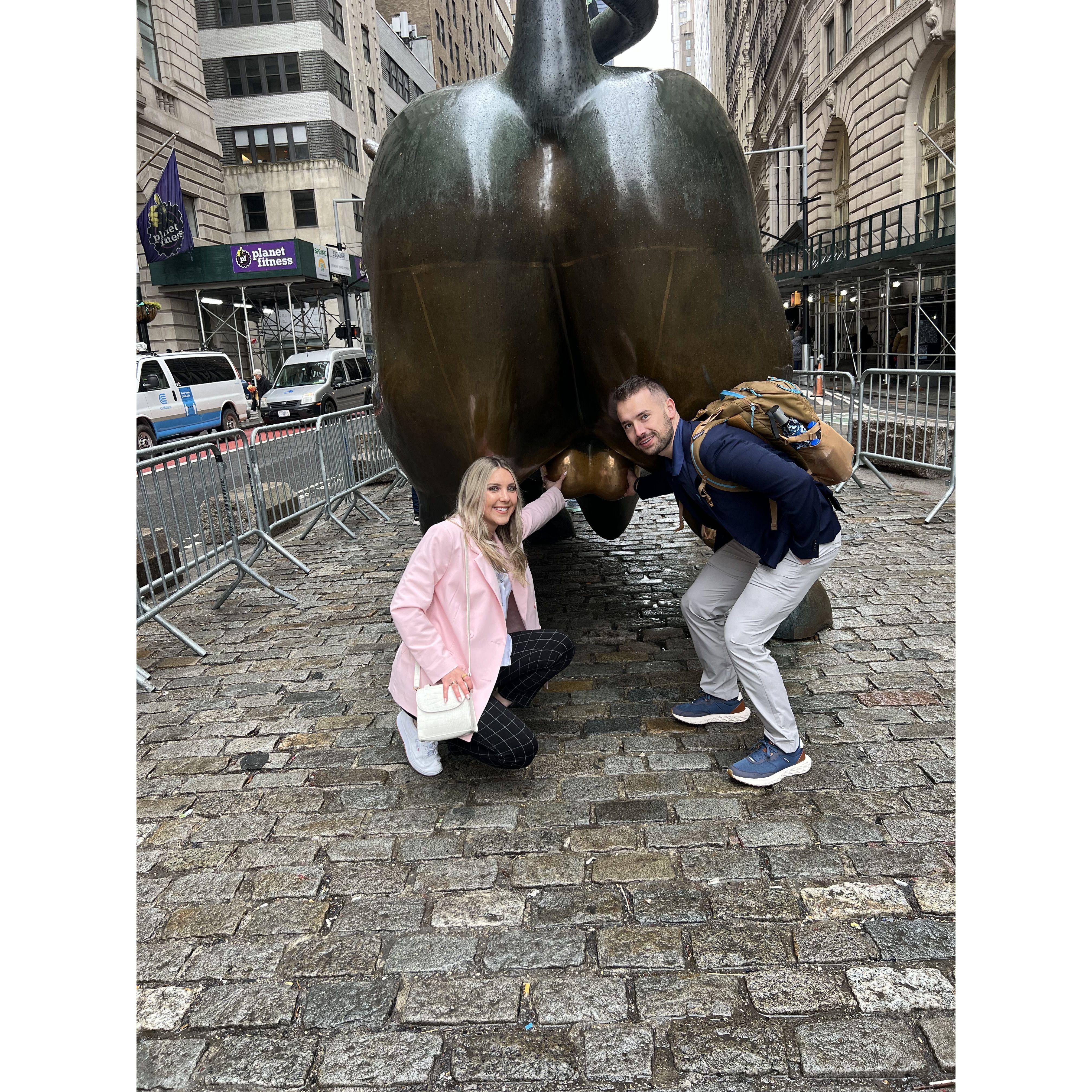 NYC Work Trip- we had to do it!!