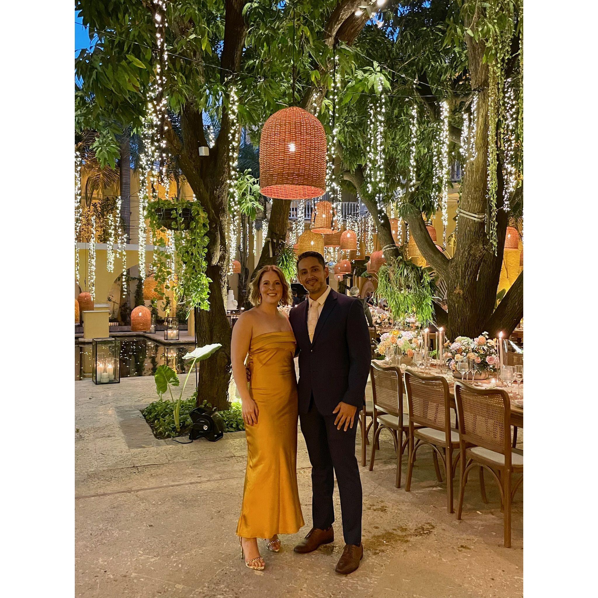 Cartagena was stunning, but didn't stand a chance against this beautiful traditional ceremony followed by the party of a lifetime.