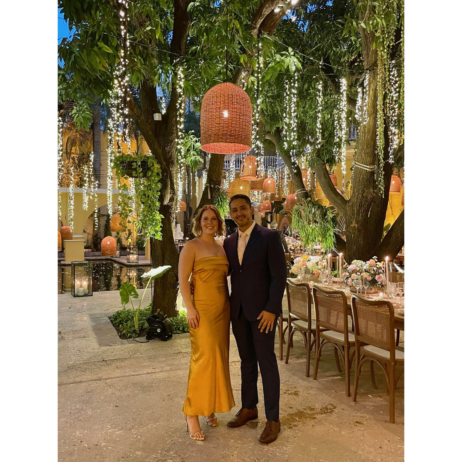 Cartagena was stunning, but didn't stand a chance against this beautiful traditional ceremony followed by the party of a lifetime.