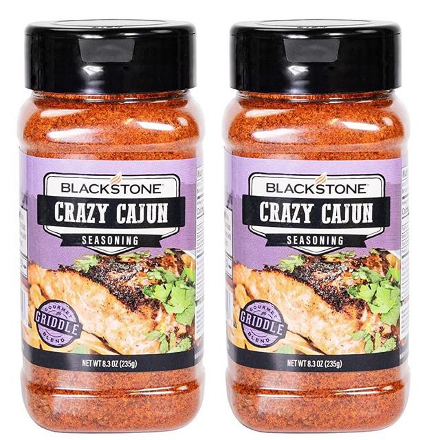 Ultimate Barbecue Spices, Gourmet Flavor Seasoning Bundle (2 Pack), Use for Grilling, Cooking, Smoking - Meat Rub, Dry Marinade, Rib Rub (Crazy Cajun, 8.3 Ounce)