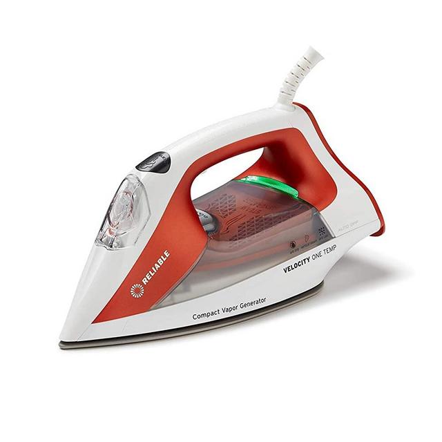 Reliable Velocity One Temp Steam Iron 160IR, Orange
