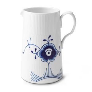 32 Oz Jug Mega Blue Fluted by Royal Copenhagen