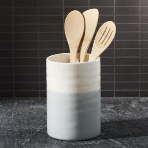 Grey Dip Utensil Holder