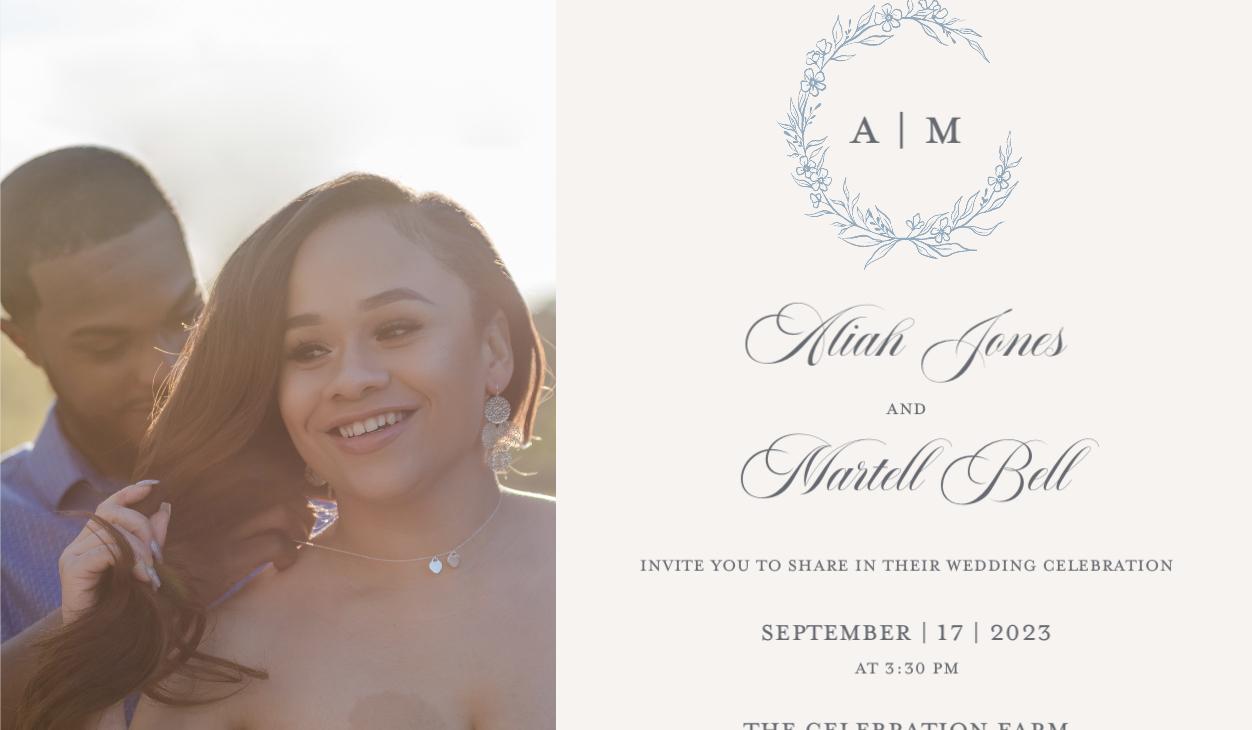 The Wedding Website of Aliah Jones and Martell Bell