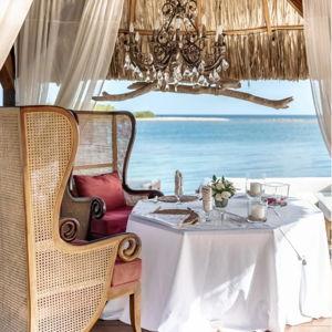 Overwater dining (at resort) - we have two beach dinners booked