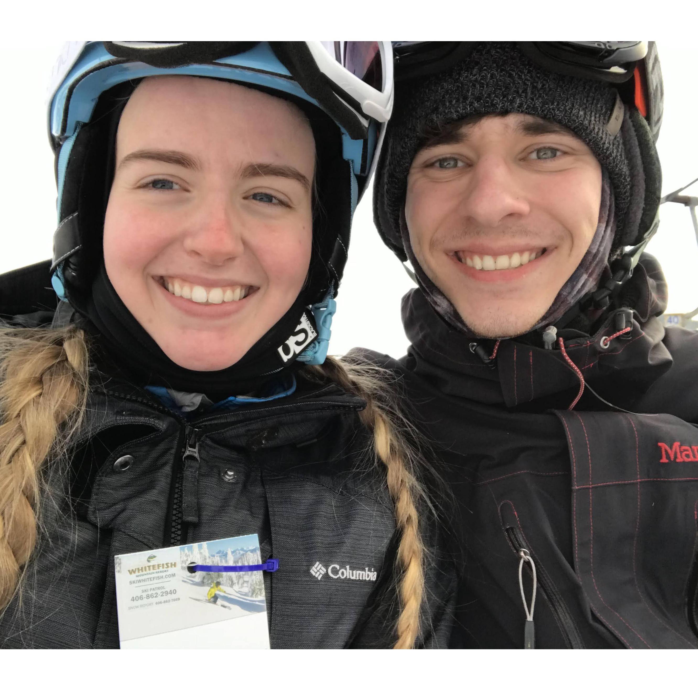Always my adventure buddy❤️ No matter what weather we are in.