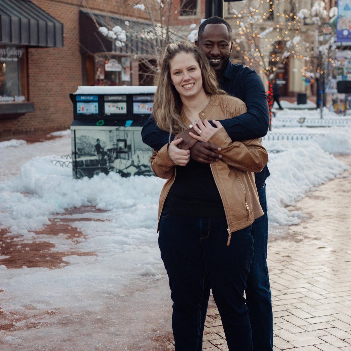 Engagement photo shoot