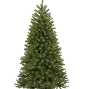 National Tree Company Artificial Full Christmas Tree, Green, North Valley Spruce, Includes Stand, 7.5 Feet
