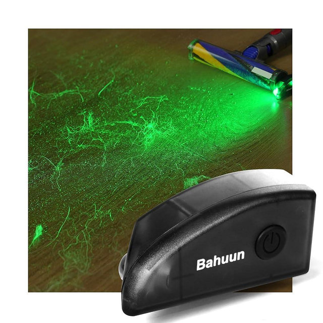 Vacuum Cleaner Dust Illumination Light,Type-C Chargeable, Compatible for Dyson V7 V8 V10 V11 V12 V15 Gen5 Series Vacuum Cleaner and Shark Series Vacuum Cleaner. Help You See More dust & Dog Hair