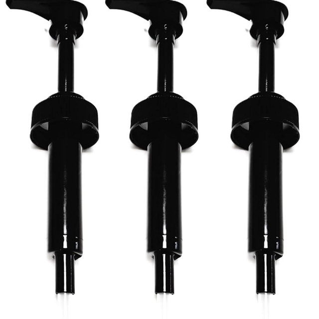 Mini Syrup Pump. Only for Small 375ml (12.7 fl.oz.) Bottles of Torani and Jordan’s Skinny Syrups (Set of 3). 5ml (1 Teaspoon) per Stroke. FDA Compliant. BPA Free. Product of Bayside Traders®