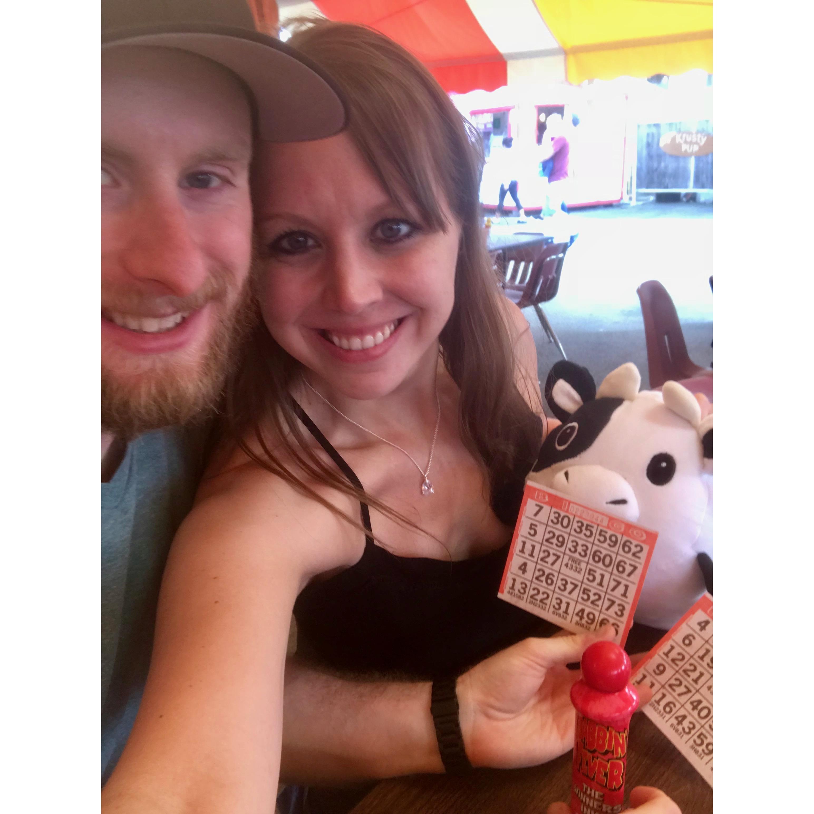 Bingo at the Washington State Fair