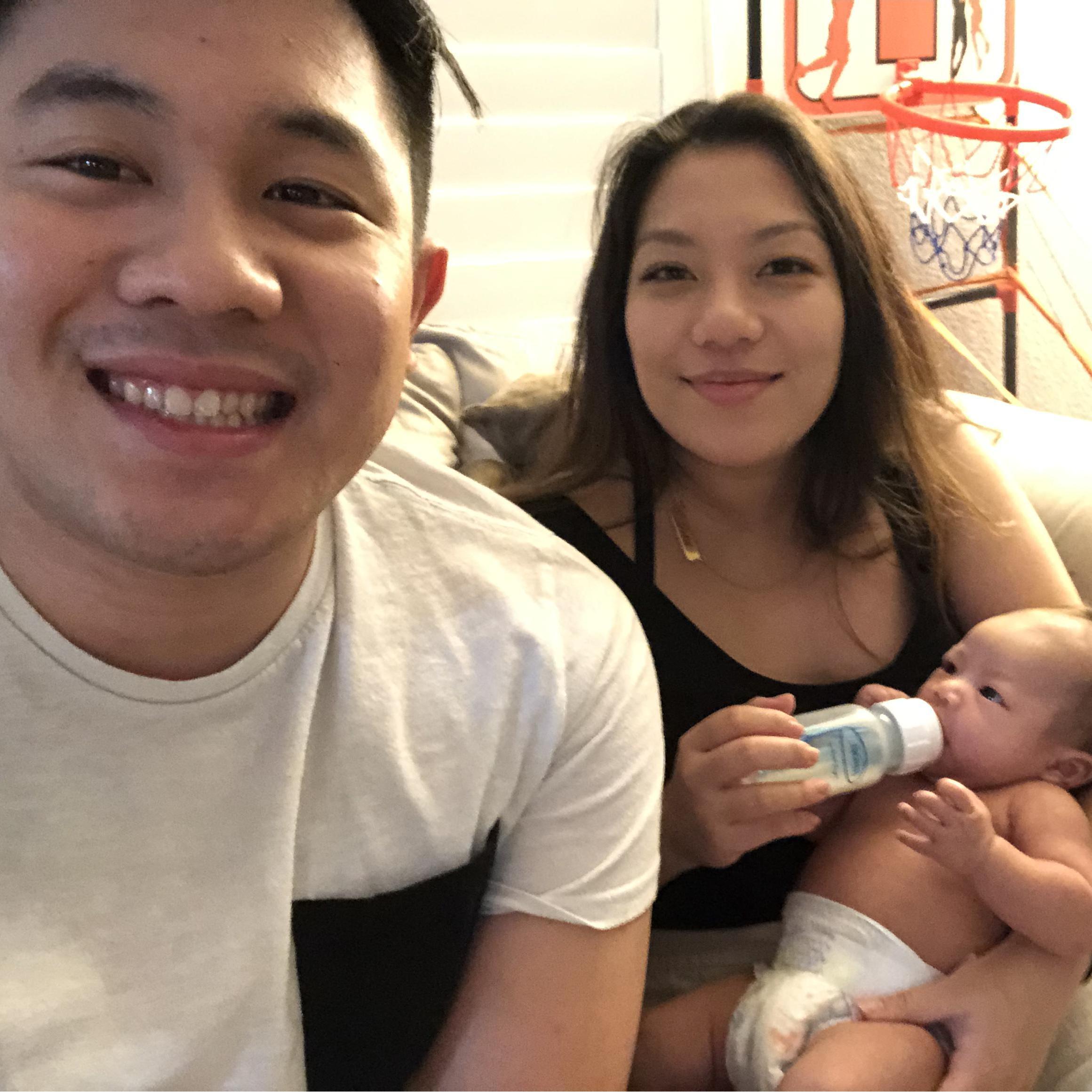 We went through struggles and challenges being new parents. Still learning and growing together.