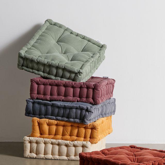 Washed Corduroy Floor Pillow