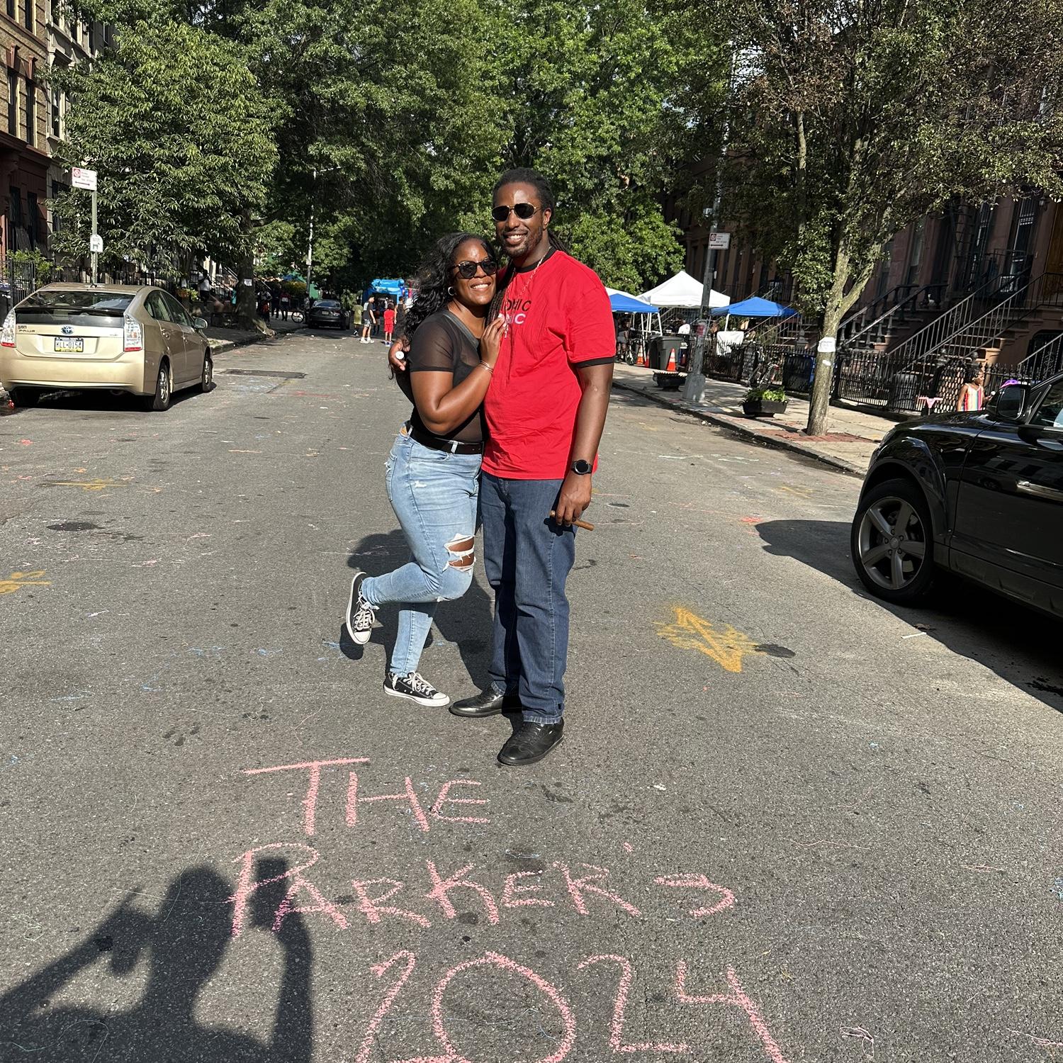NYC block party August 2023