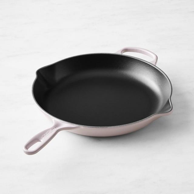 Le Creuset Signature Enameled Cast Iron Skillet Fry Pan, 12", Shallot