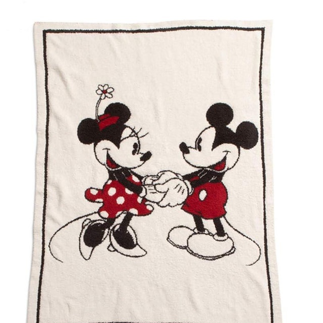 Barefoot Dreams Disney Blanket Cream Multi One Size