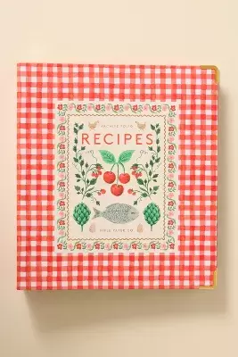 Rifle Paper Co. Cherry Recipe Binder