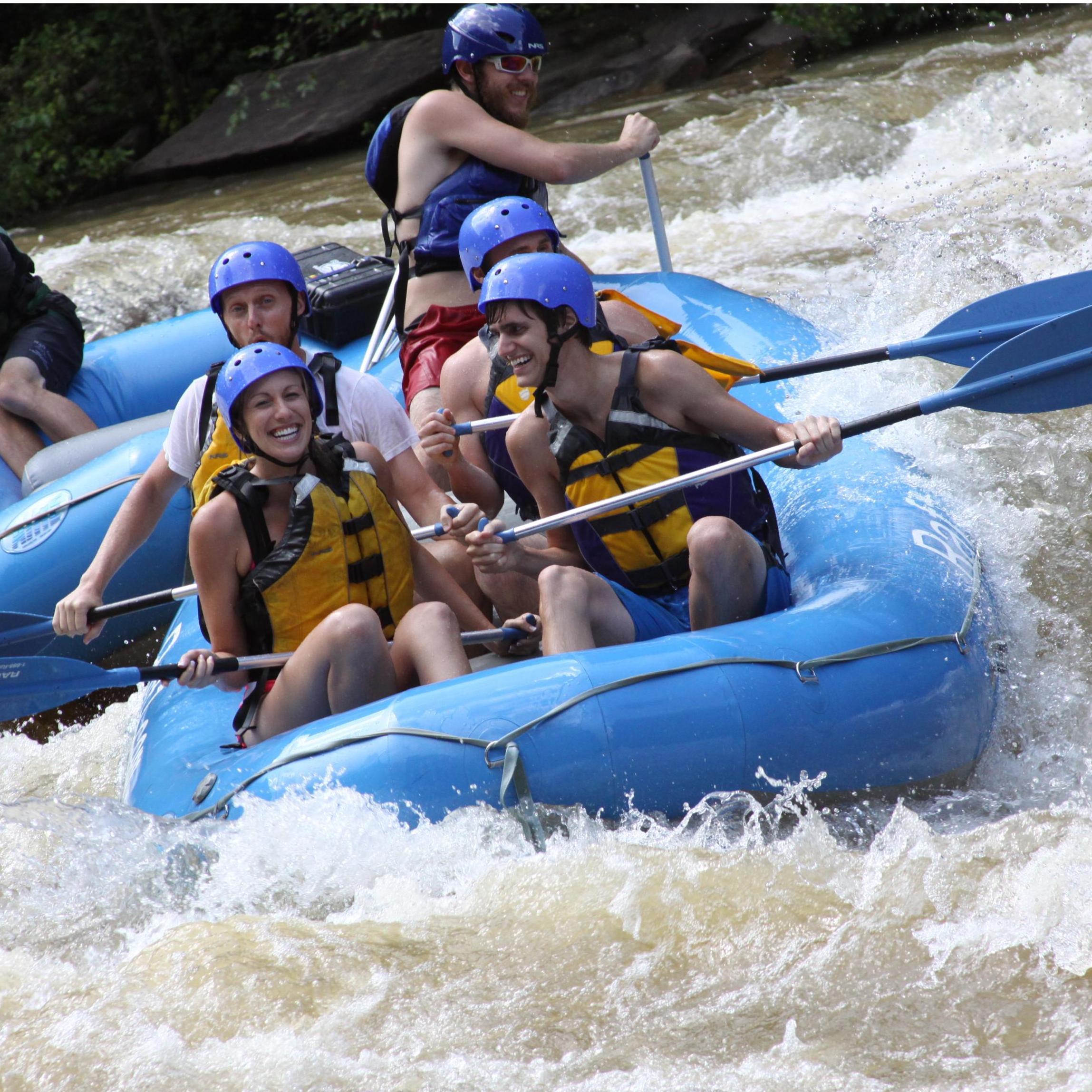 White Water Rafting, Ocoee River, North Carolina