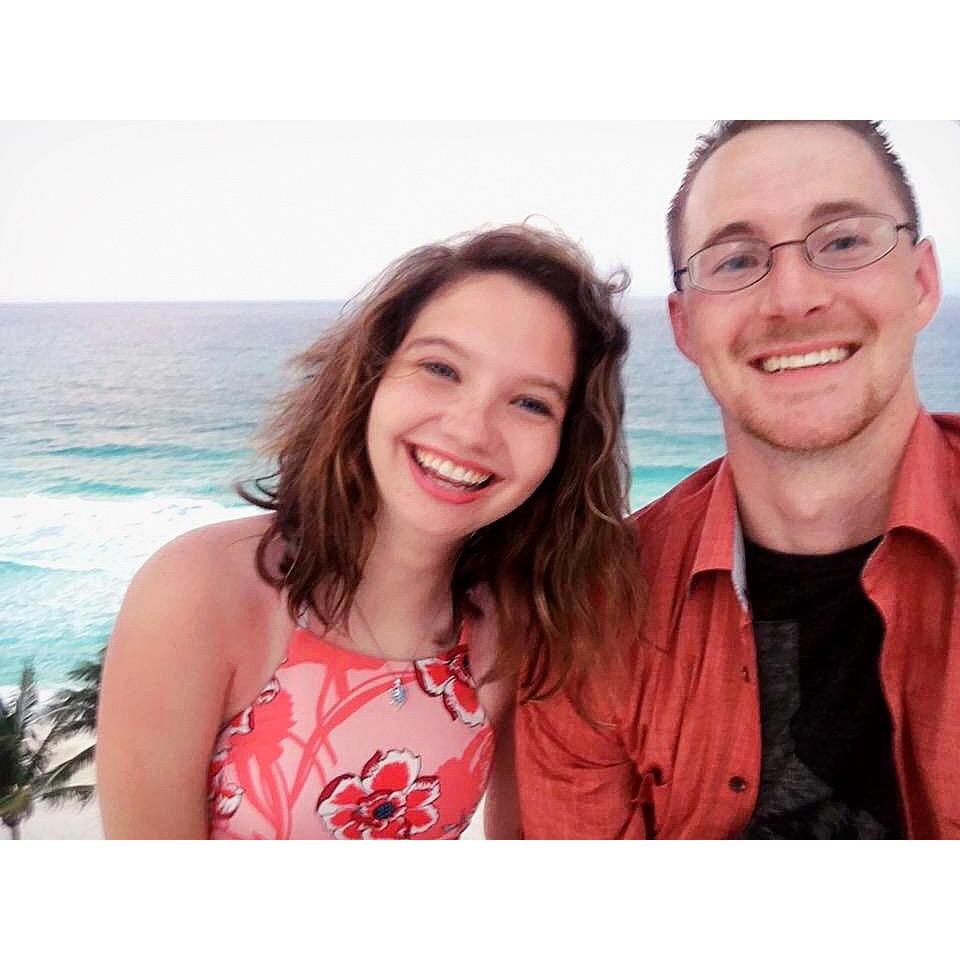 We went to Cancun and Kim got to see sea turtle babies for the first time